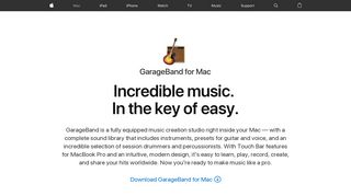 GarageBand for Mac - Apple