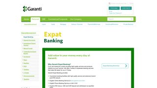 Expat Banking | Garanti Bank