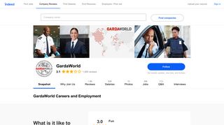 GardaWorld Careers and Employment | Indeed.com