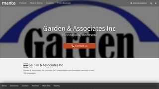 Garden & Associates Minneapolis MN, 55416 – Manta.com