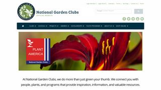 National Garden Clubs | Promoting the Love of Gardening, Floral ...