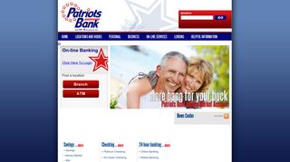Patriots Bank | Kansas Bank, Garnder, Garnett, Princeton, Ottawa.