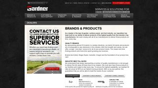 Brands & Products for Dealers | Gardner | The Nations #1 Supplier of ...