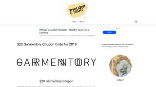 $20 Garmentory Coupon Code for 2019 | Thought & Sight