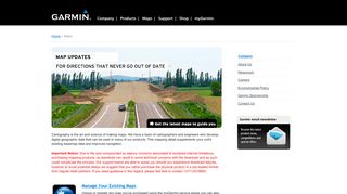 Garmin Map Updates and Purchases