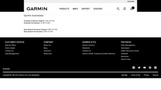 Garmin | Australia | Support - Contact Support