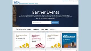 Gartner Events | Best Tech & IT Conferences for Executives