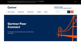 Gartner Peer Connect Community