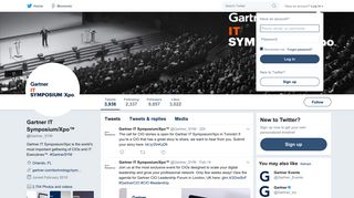 Gartner IT Symposium/Xpo™ (@Gartner_SYM) | Twitter
