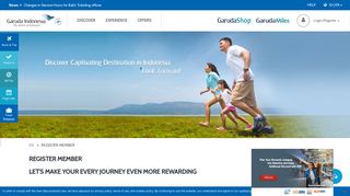 Register Member GarudaMiles - Garuda Indonesia