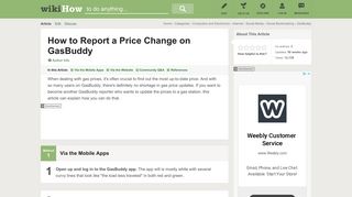 How to Report a Price Change on GasBuddy (with Pictures) - wikiHow