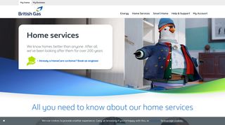 Home services - HomeCare - British Gas