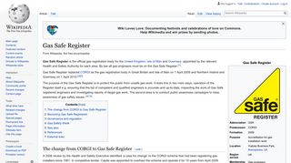 Gas Safe Register - Wikipedia