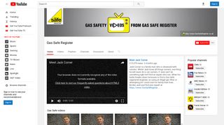 Gas Safe Register - YouTube