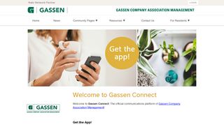 Gassen Connect - Home