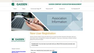 Gassen Connect - Register
