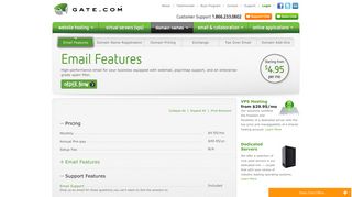 Gate.com - Email Features.