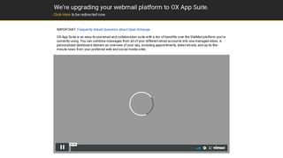 Upgrade to OX App Suite