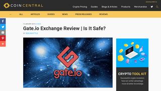 Gate.io Exchange Review | Is It Safe? - CoinCentral