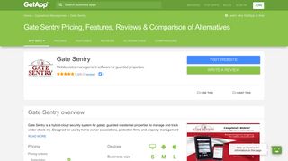Gate Sentry Pricing, Features, Reviews & Comparison of Alternatives ...
