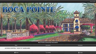 access control - Boca Pointe Community Association - Official Website