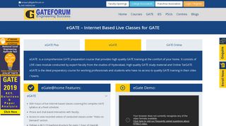 Best eGATE Live Classes | Unlimited access to GATE ... - Gateforum