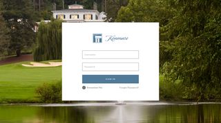 Public Home / Login - Kenmure Country Club