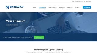 Make a Payment | Gateway Financial Solutions