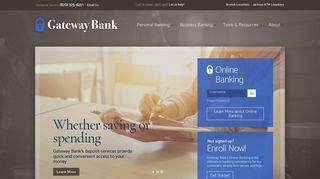 Gateway Bank: Home
