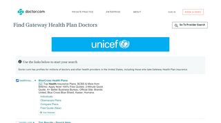Doctors who accept Gateway Health Plan Insurance | Doctor.com