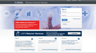 USPS Business Customer Gateway
