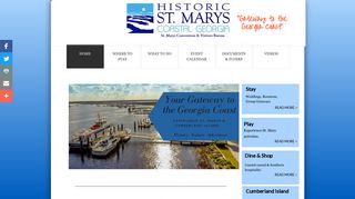 Visit St. Marys, Georgia Gateway To Cumberland Island - Online
