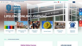 Ed2Go Online Courses Lifelong Community Learning has entered into ...