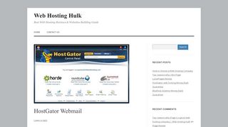 HostGator Webmail | Web Hosting Hulk