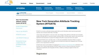 New York Generation Attribute Tracking System (NYGATS) - NYSERDA