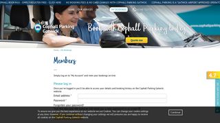 Manage your Booking | Cophall Parking Gatwick