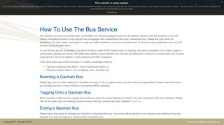 How to use the Bus Service - Gautrain | For people on the move