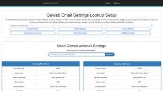 Gawab Email Settings | Gawab Webmail | gawab.com Email
