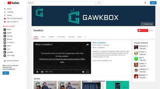 GawkBox - YouTube