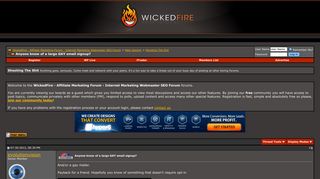 Anyone know of a large GAY email signup? - WickedFire - Affiliate ...
