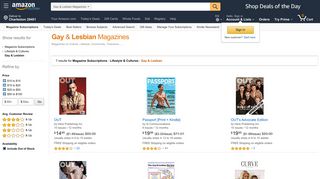 Amazon.com: Discount Magazines: Gay & Lesbian: Magazine ...