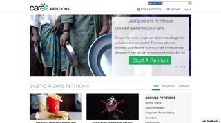 LGBTQ Rights - Petition Site