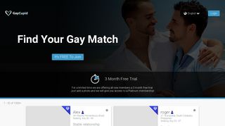 Find Your Gay Match - GayCupid.com