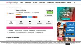 Gaystryst Reviews 2019, Costs, Ratings & Features - DatingRankings ...