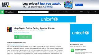 GaysTryst - Online Dating App for iOS - Free download and software ...