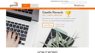 Gazelle Rewards Loyalty Program - Sign Up Today!