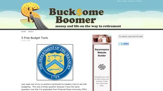 5 Free Budget Tools - Bucksome Boomer