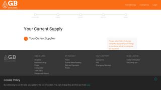 Your Current Supply - GB Energy Supply