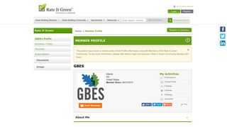 GBES - Rate It Green