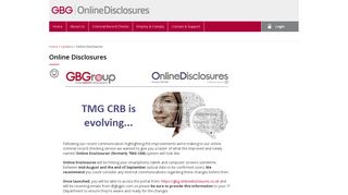Online Disclosures - Online Disclosures - TMG CRB